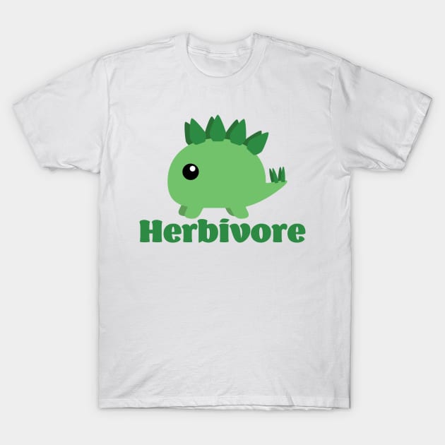 Herbivore Dinosaur T-Shirt by MichaelPedersen